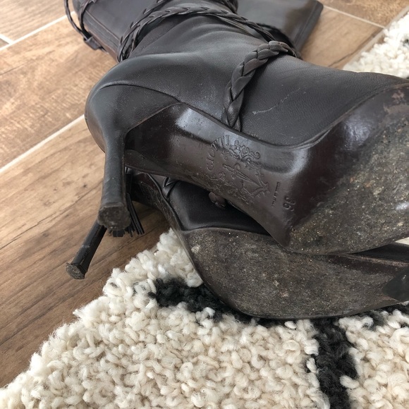 Cesare Paciottii brown leather boots - Picture 5 of 5
